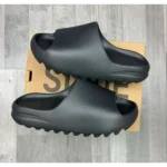 Adidas Yeezy Slide Black For Men (LAB624) - Image 2