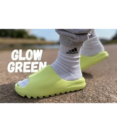 Adidas Yeezy Slide Green Glow UA Quality For Men (HS165)