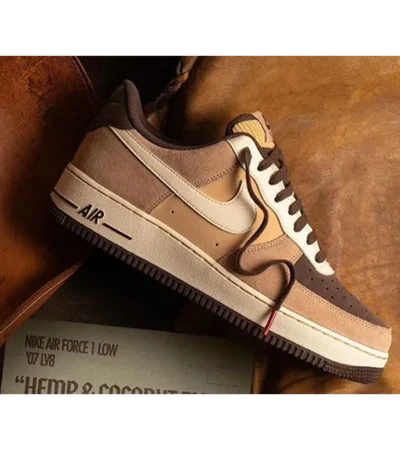 Air Force 1 Low Hemp Coconut Shoes For Men (HS39)