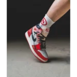 Air Jordan 1 Across the Spider Verse Heavy Glow Quality Men Shoes (FT654) - Image 3