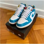Air Jordan 1 Low Barcelona Shoes For Men (LAZ515) - Image 2