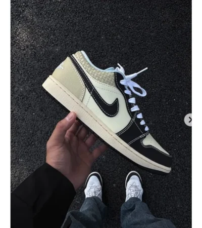 Air Jordan 1 Low Se Coconut Shoes For Men (SW1018) - Image 2