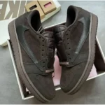 Air Jordan 1 Low Travis Scott Velvet Brown Shoes For Men (LAB1735) - Image 2