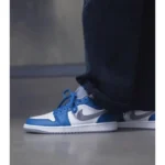 Air Jordan 1 Low True Blue Shoes For Men (SL461) - Image 2