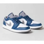 Air Jordan 1 Low True Blue Shoes For Men (SL461) - Image 3
