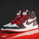 Air Jordan Retro 1 Bloodline Semi UA Men Shoes (FT610) - Image 2