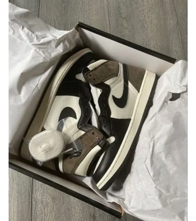 Air Jordan Retro 1 Dark Mocha High For Men (SF91)