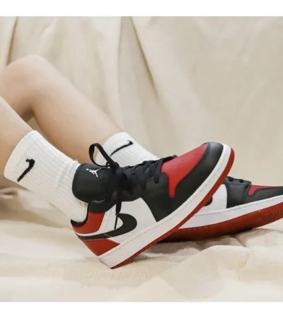 Air Jordan Retro 1 Low Bred Shoes For Men (SZ28)