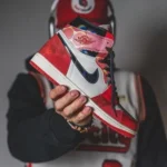 Air Jordan Retro 1 Spider-Verse Shoes For Men (SF76) - Image 3