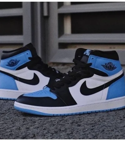 Air Jordan Retro 1 UNC Semi UA Shoes For Men (HS68) - Image 2