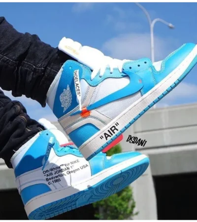 Air Jordan Retro 1 X Off White Shoes For Men (BOT521) - Image 2