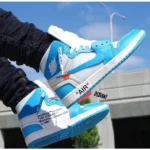 Air Jordan Retro 1 X Off White Shoes For Men (SZ25) - Image 2