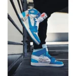 Air Jordan Retro 1 X Off White Shoes For Men (SZ25)