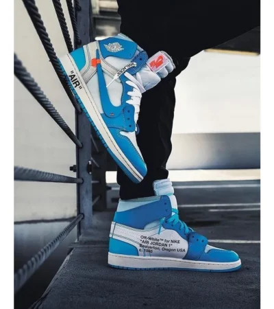 Air Jordan Retro 1 X Off White Shoes For Men (SZ25)