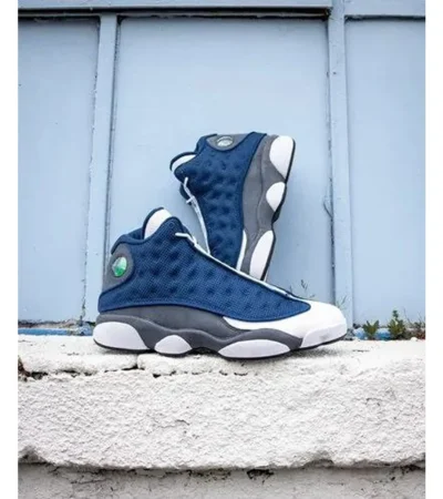 Air Jordan Retro 13 Blue Flint Shoes For Men (BOT2228)