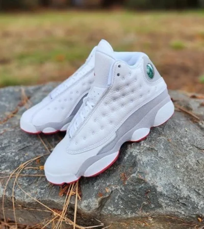 Air Jordan Retro 13 Wolf Grey Shoes For Men (BSF629)