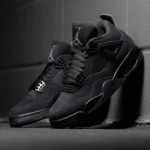 Air Jordan Retro 4 Black Cat Shoes For Men (SF30)