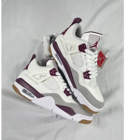 Air Jordan Retro 4 Fantasy Purple Men Shoes (FT523)