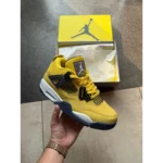 Air Jordan Retro 4 Lightning Semi UA Shoes For Men (LAZ441) - Image 2