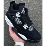 Air Jordan Retro 4 Panda Shoes For Men (HS47) - Image 3