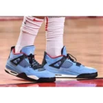 Air Jordan Retro 4 Travis Scott Cactus Jack Shoes For Men (BSF107) - Image 3