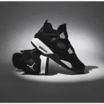 Air Jordan Retro 4 White Thunder Shoes For Men (LAB130) - Image 3