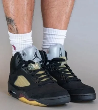 Air Jordan Retro 5 Shoes For Men (SL78) - Image 2