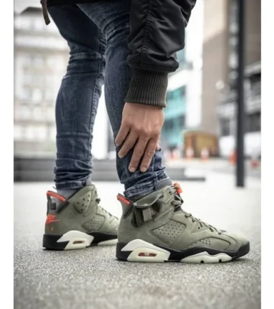 Air Jordan Retro 6 Travis Scott X Cactus Shoes For Men (SW1225)