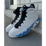 Air Jordan Retro 9 Power Blue Men Shoes (FT450) - Image 2