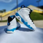 Air Jordan Retro 9 Power Blue Shoes For Men (SZ90)