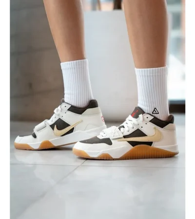 Air Jordan Travis Scott X Jumnpman Sail Shoes For Men (SZ80) - Image 2