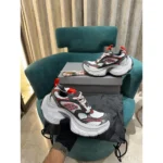 Balenciaga 10xl Sneaker Black Red For Men (LAB137) - Image 4