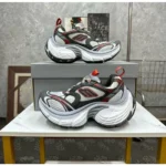 Balenciaga 10xl Sneaker Black Red Shoes For Men (LAZ317) - Image 2