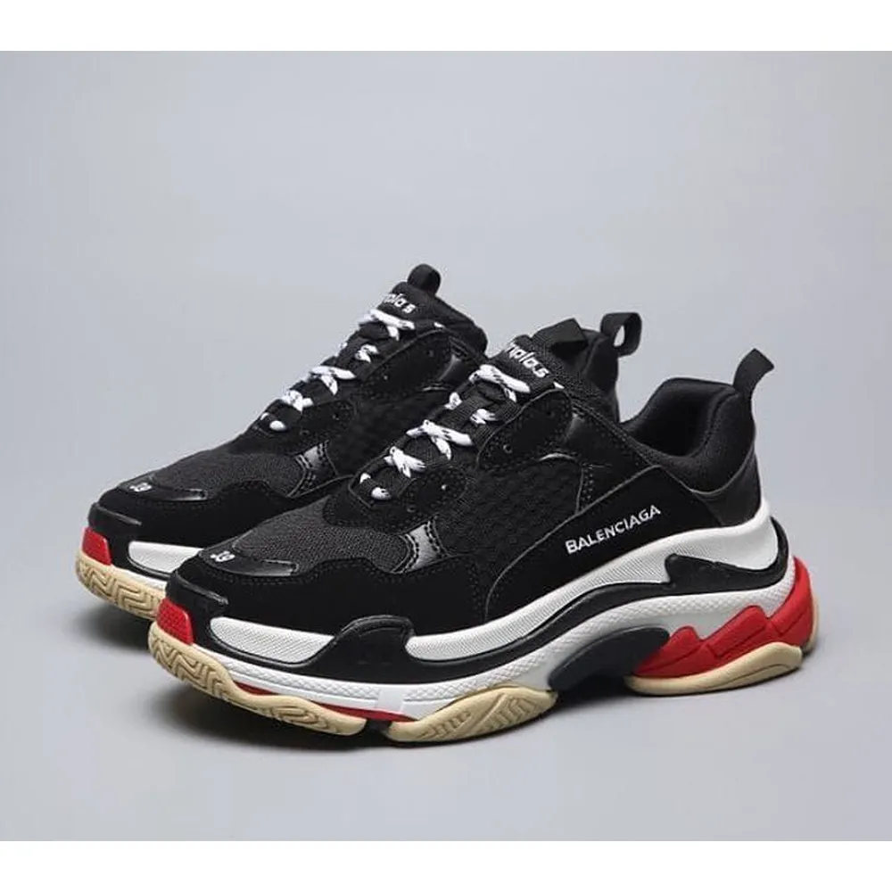 Balenciaga-Triple-S-Black-White-Red-Shoes-For-Men-Sz09.Webp Balenciaga Triple S Black White Red Shoes For Men (Sz09)