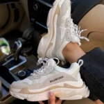 Balenciaga Triples Cream Shoes For Men (SW1201) - Image 3
