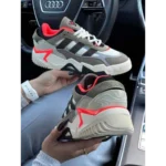 Classy Adidas Niteball II Khaki Black Shoes For Men (SHI171) - Image 3
