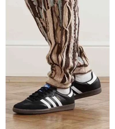 Classy Adidas Samba Black Shoes For Men (SHI183)
