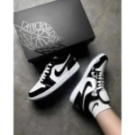 Classy Air Jordan 1 Low SE Concord White Black Shoes For Men (SHI188)