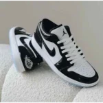 Classy Air Jordan 1 Low SE Concord White Black Shoes For Men (SHI188) - Image 3