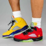 Classy Air Jordan 5 What The Shoes For Men (SHI185) - Image 3
