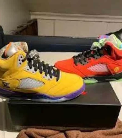 Classy Air Jordan 5 What The Shoes For Men (SHI185)