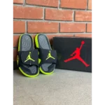 Classy Air Jordan Hydro 6 Slide Black Volt For Men (BH996)
