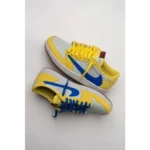Classy Air Jordan Retro 1 Travis Scott Canary Shoes For Men (SHUB259) - Image 3