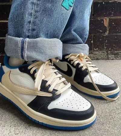 Classy Air Jordan Retro 1 Travis Scott Fragment Shoes For Men (TS949)