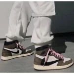 Classy Air Jordan Retro 1 Travis Scott High Shoes For Men (SHUB270) - Image 2