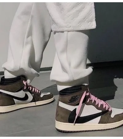 Classy Air Jordan Retro 1 Travis Scott High Shoes For Men (SHUB270) - Image 2