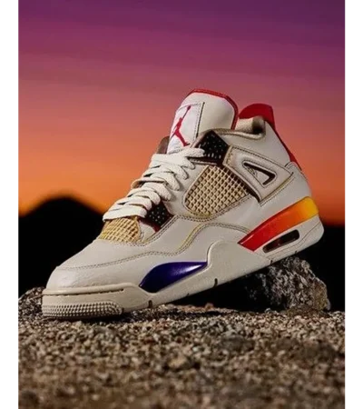 Classy Air Jordan Retro 4 Shoes For Men (BH784) - Image 2