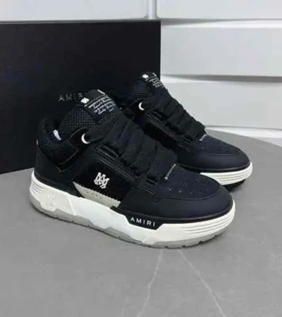 Classy Amiri MA 2 Low Top Black Shoes For Men (SHI202) - Image 2