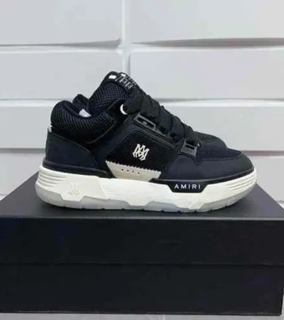 Classy Amiri MA 2 Low Top Black Shoes For Men (SHI202)
