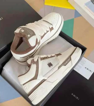 Classy Amiri MA 2 Low Top Brown Shoes For Men (SHI203)
